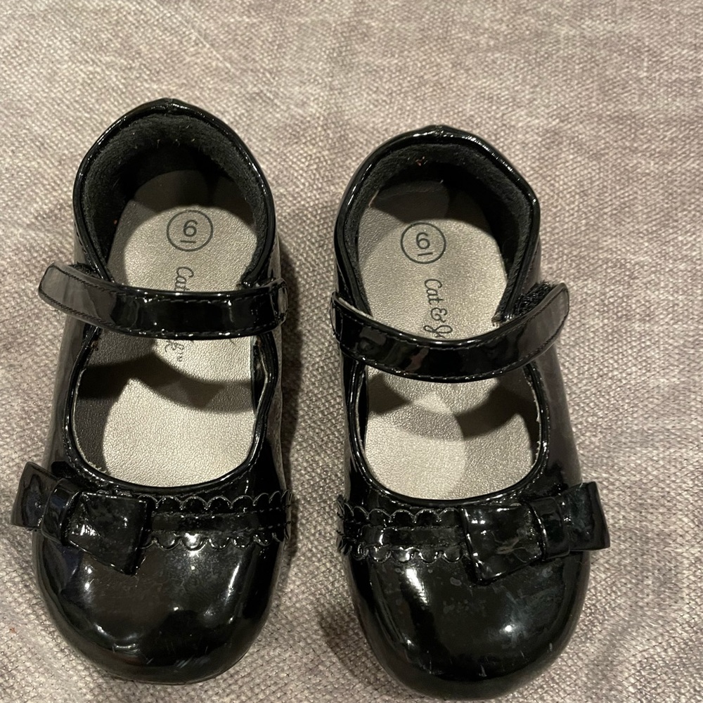 Cat and jack black shoes toddler 6